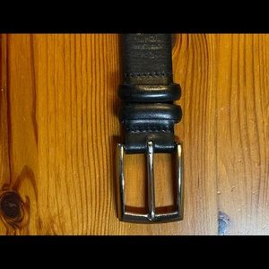 34” Ralph Lauren leather black belt